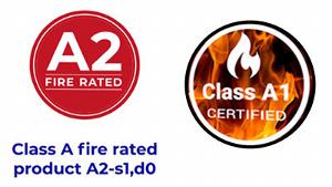 Fire rated A2 and A!